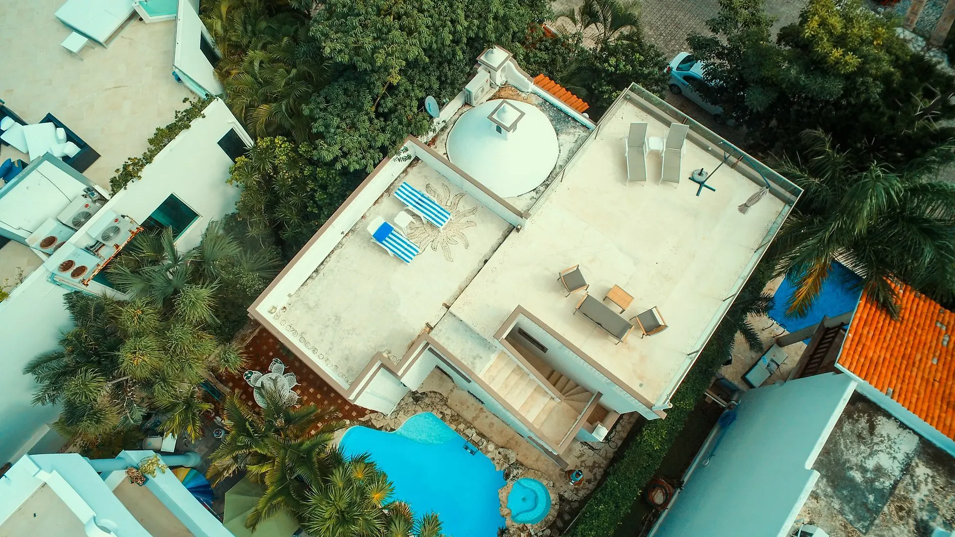Villa Hacienda Mexico بلايا ديل كارمن